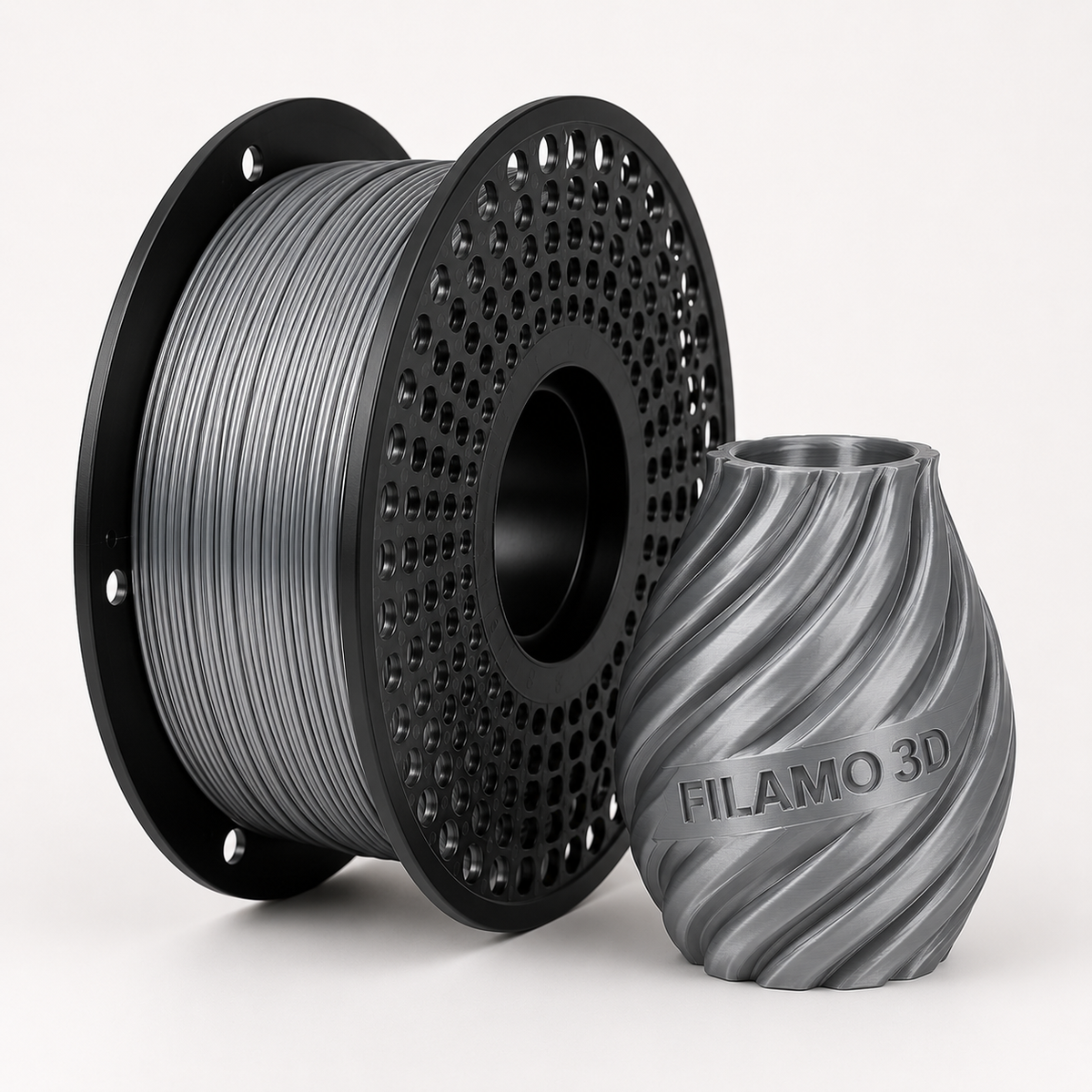 Filamento PLA Silk 1,75mm 1kg per Stampante 3D - Filamo3D - 5 Colori Disponibili